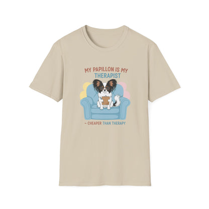 Papillon Is My Therapist T-Shirt