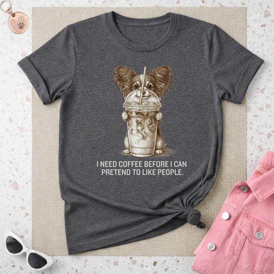 I Need Coffee Before I Can Pretend To Like People Shirt