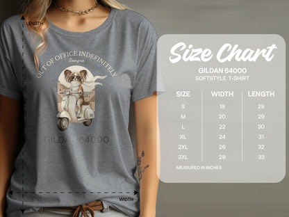 Out of Office Indefinitely Sempre Graphic T-shirt