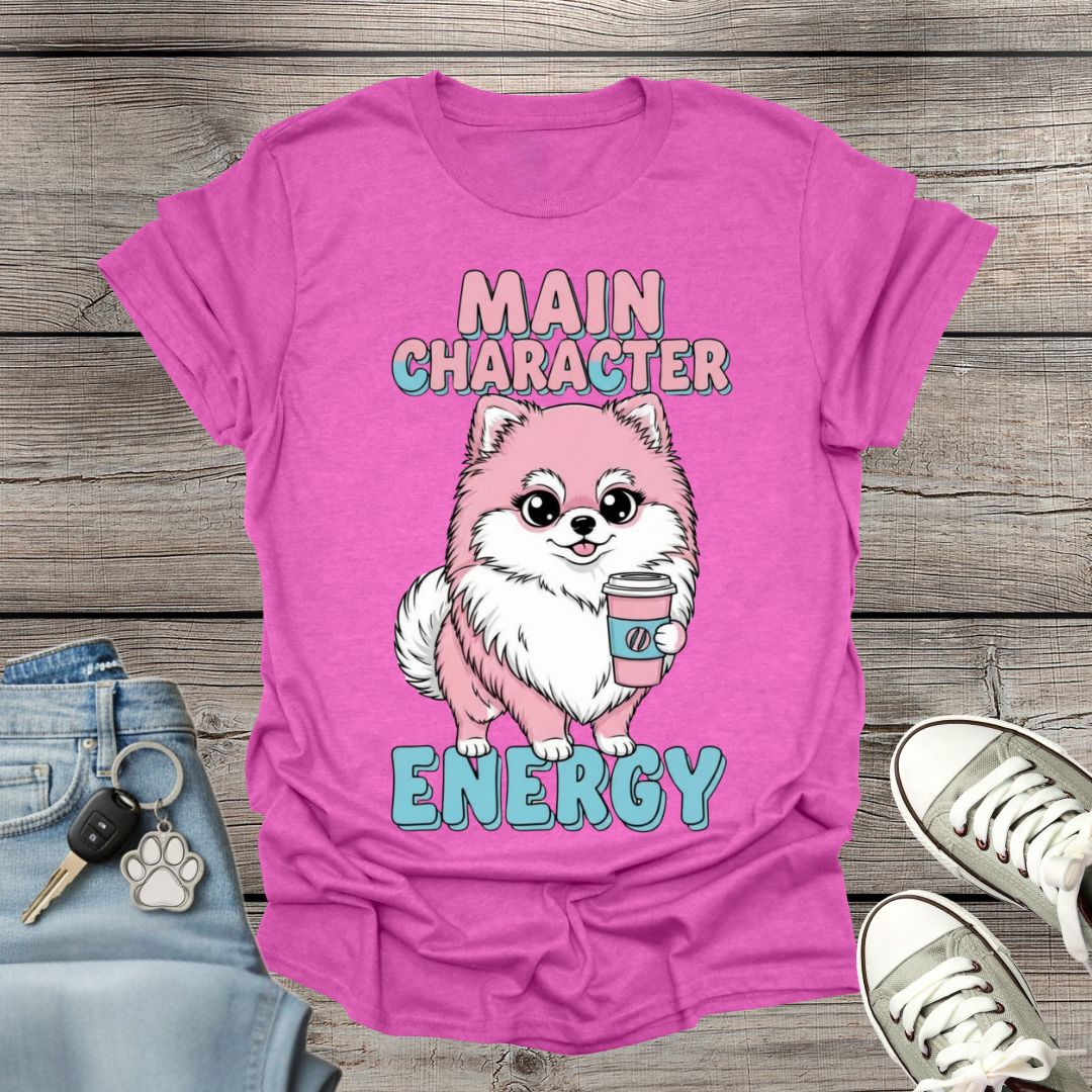 Pomeranian - Character Energy T-Shirt