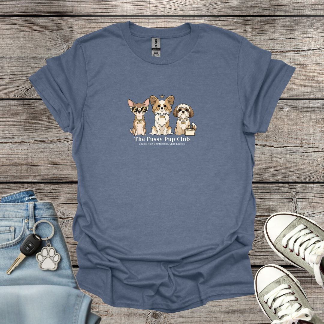 Fussy Pup Club T-Shirt
