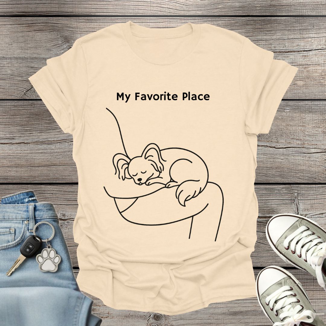 My Favorite Place Dog T-Shirt