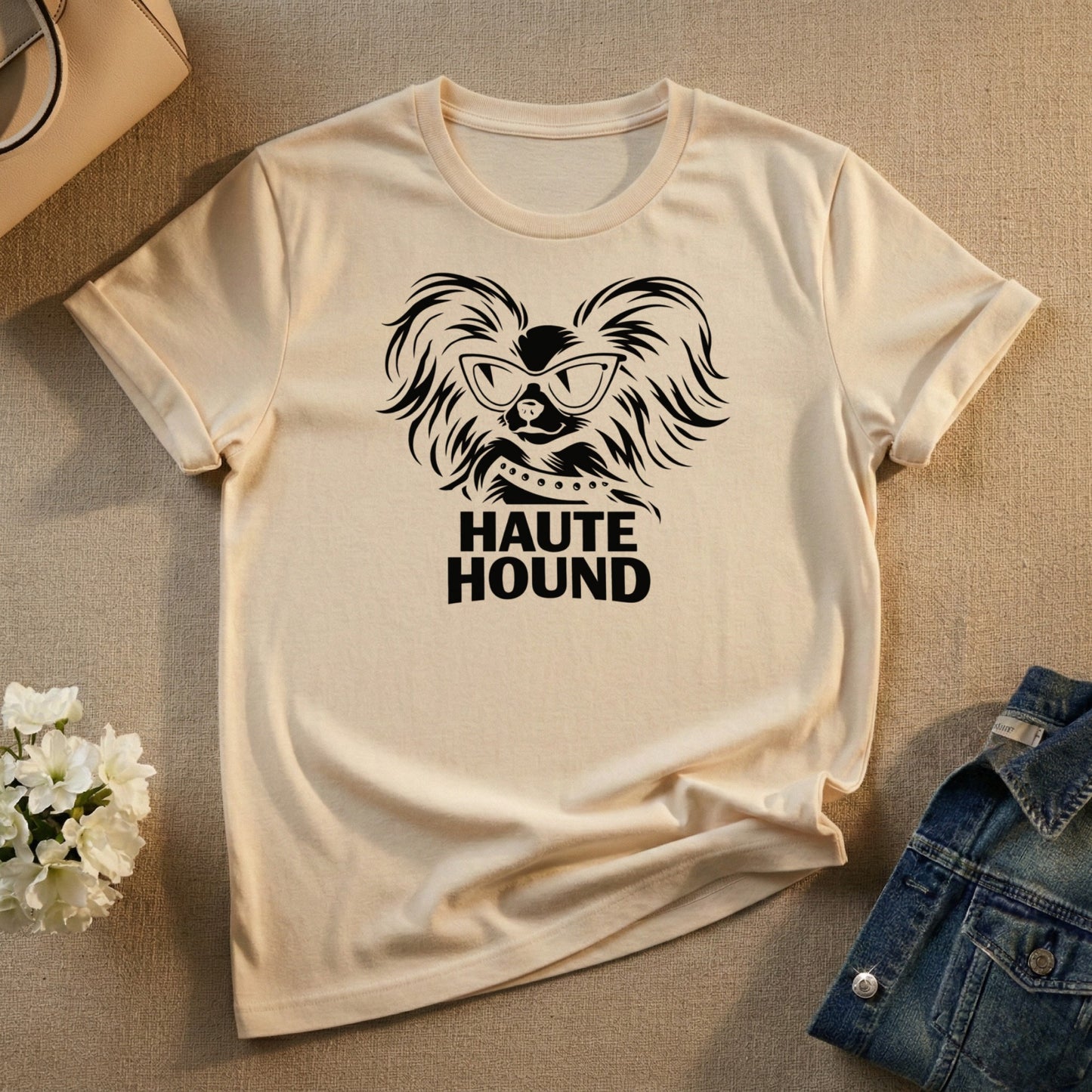 Haute Hound Graphic Tee Trendy T-shirt Design