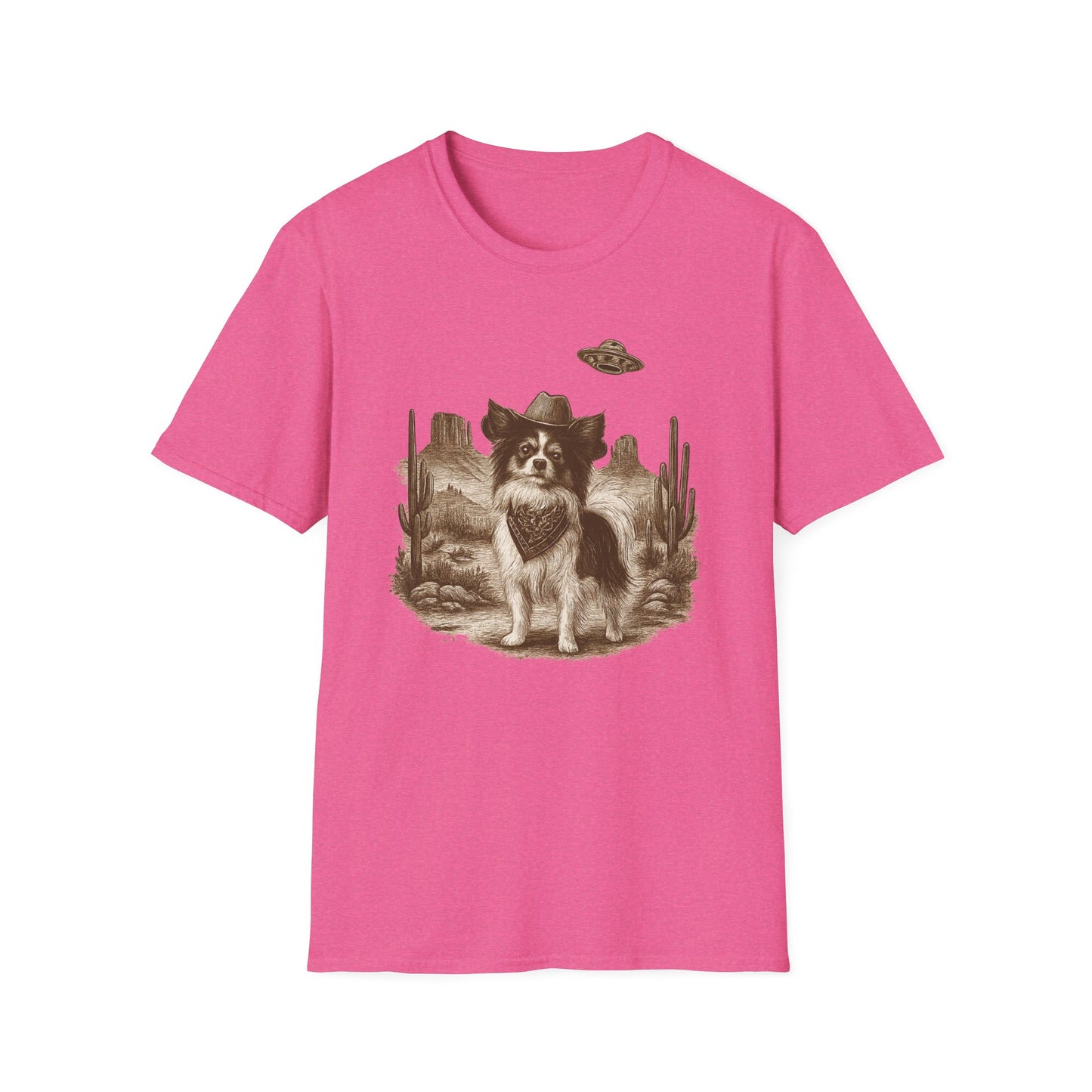 Western UFO Papillion T-Shirt