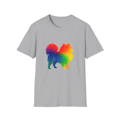 Pomeranian Rainbow T-shirt