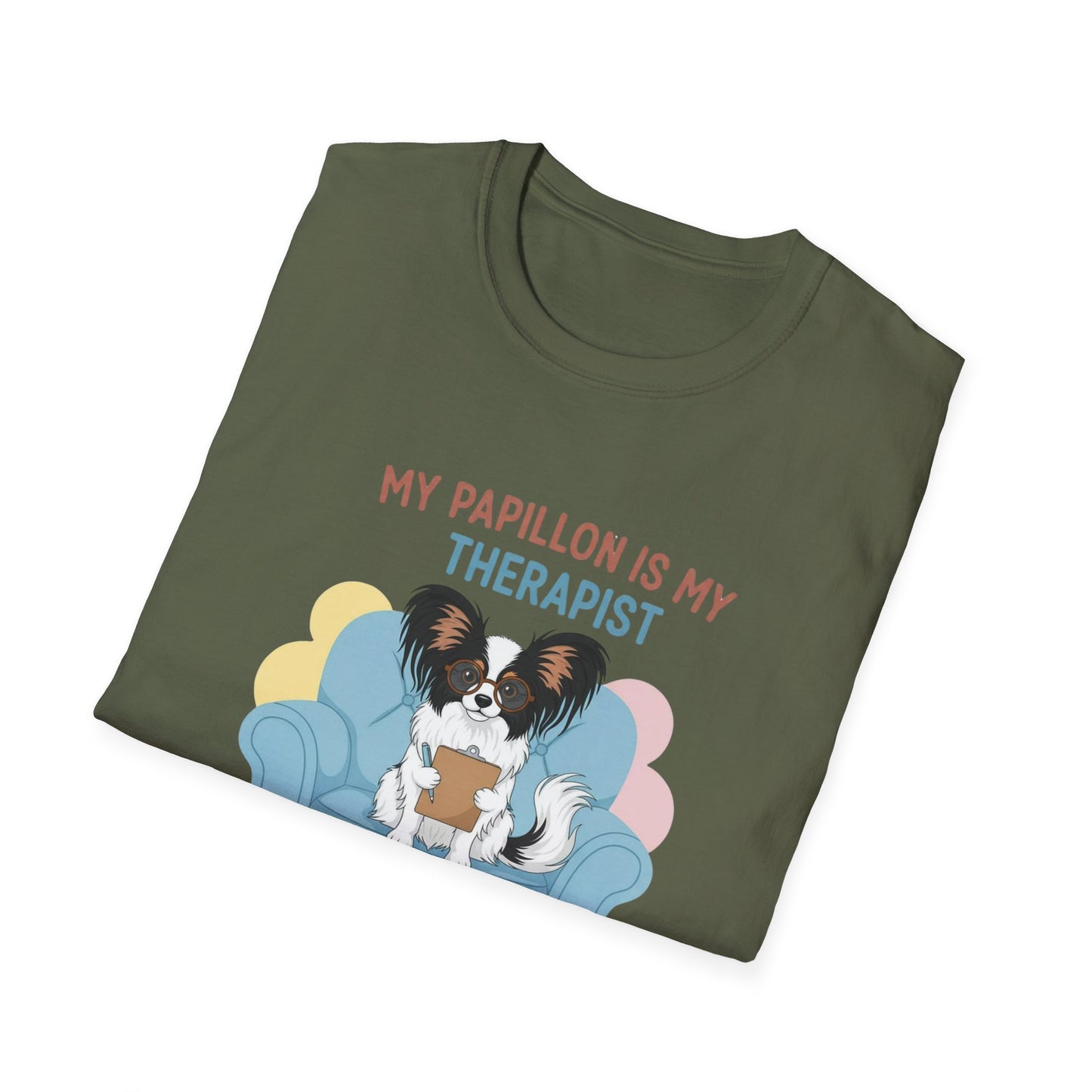 Papillon Is My Therapist T-Shirt