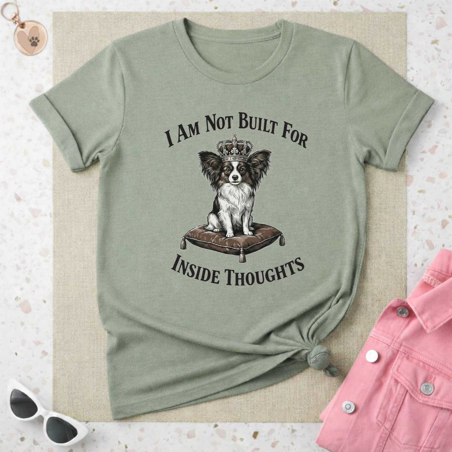 I Am Not Built For Inside Thoughts Funny Shirt