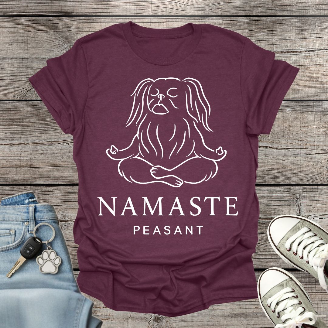 Japanese Chin Namaste T-Shirt