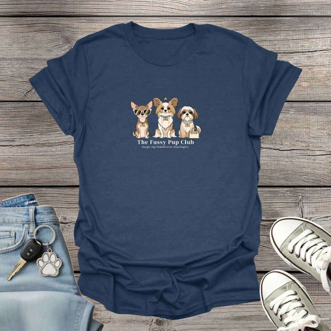 Fussy Pup Club T-Shirt
