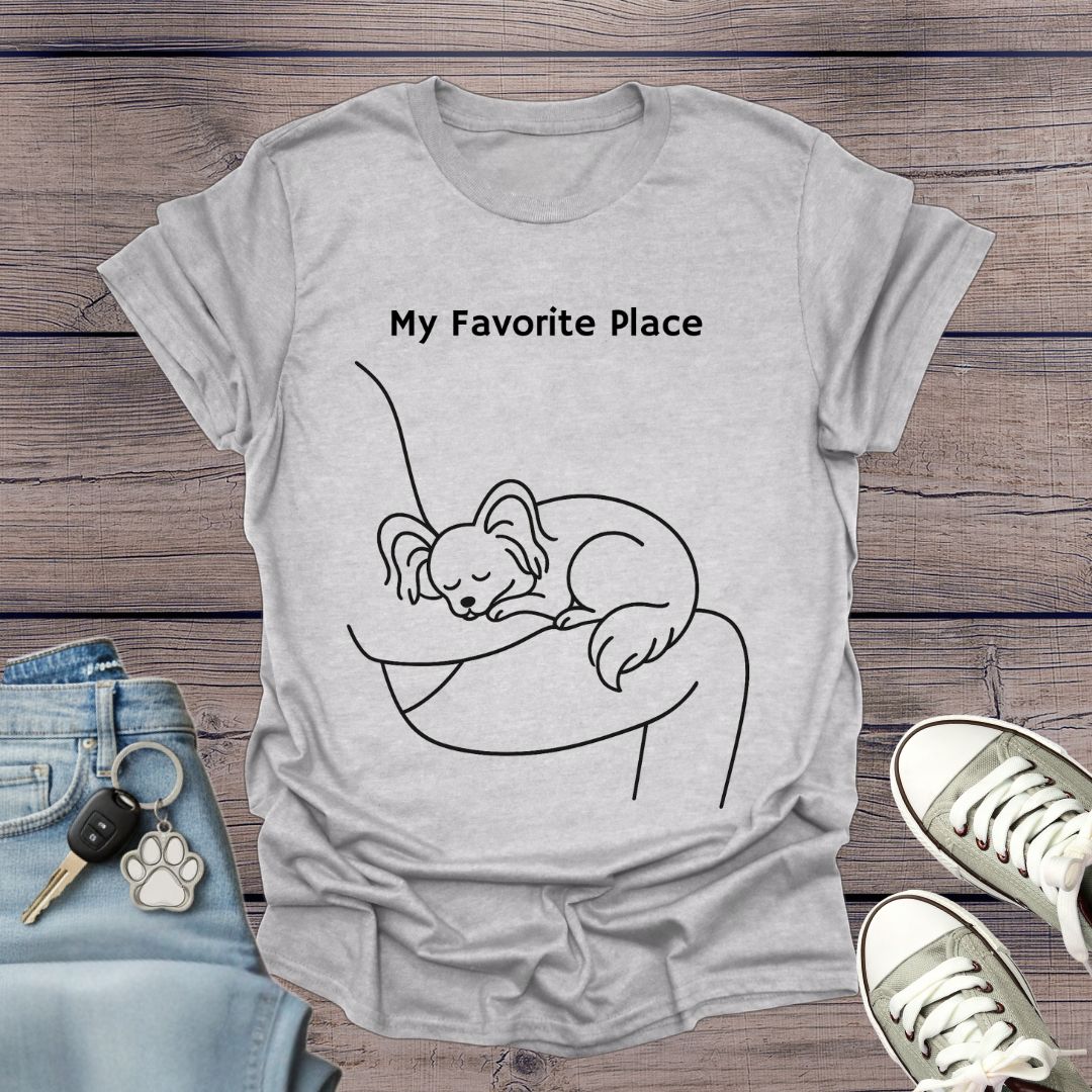 My Favorite Place Dog T-Shirt