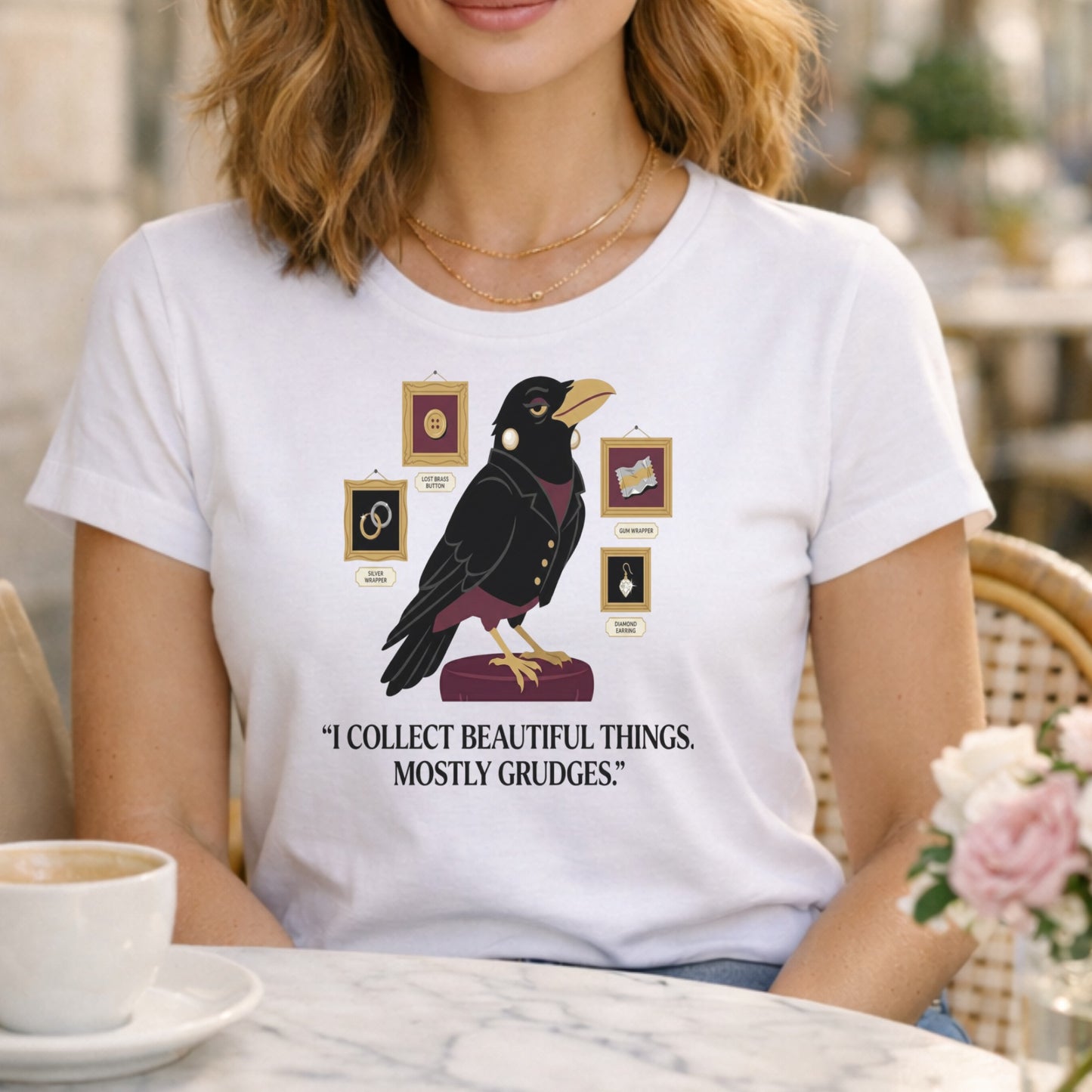 I Collect Beautiful Things Mostly Grudges T-shirt
