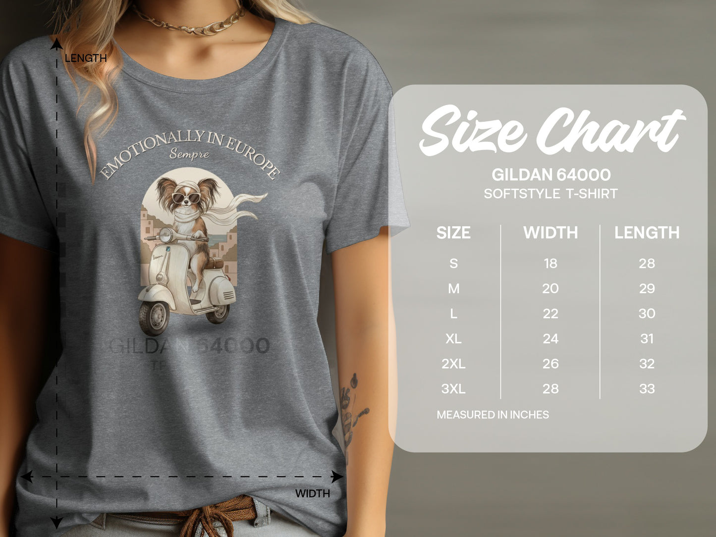 Emotionally in Europe Sempre Graphic T-Shirt