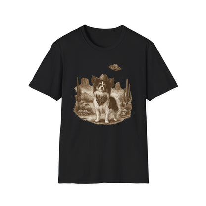 Western UFO Papillion T-Shirt