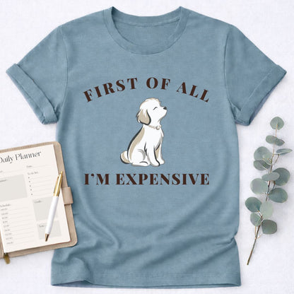First of All I'm Expensive T-Shirt
