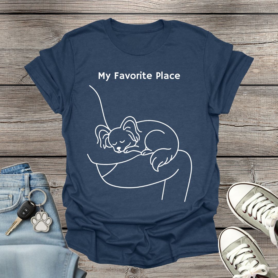 My Favorite Place Dog T-Shirt