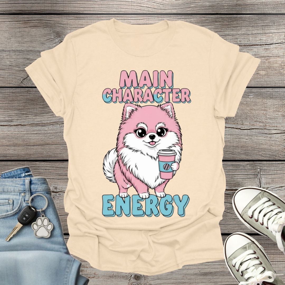 Pomeranian - Character Energy T-Shirt