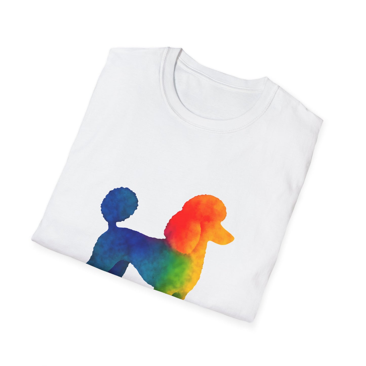 Poodle Rainbow T-shirt