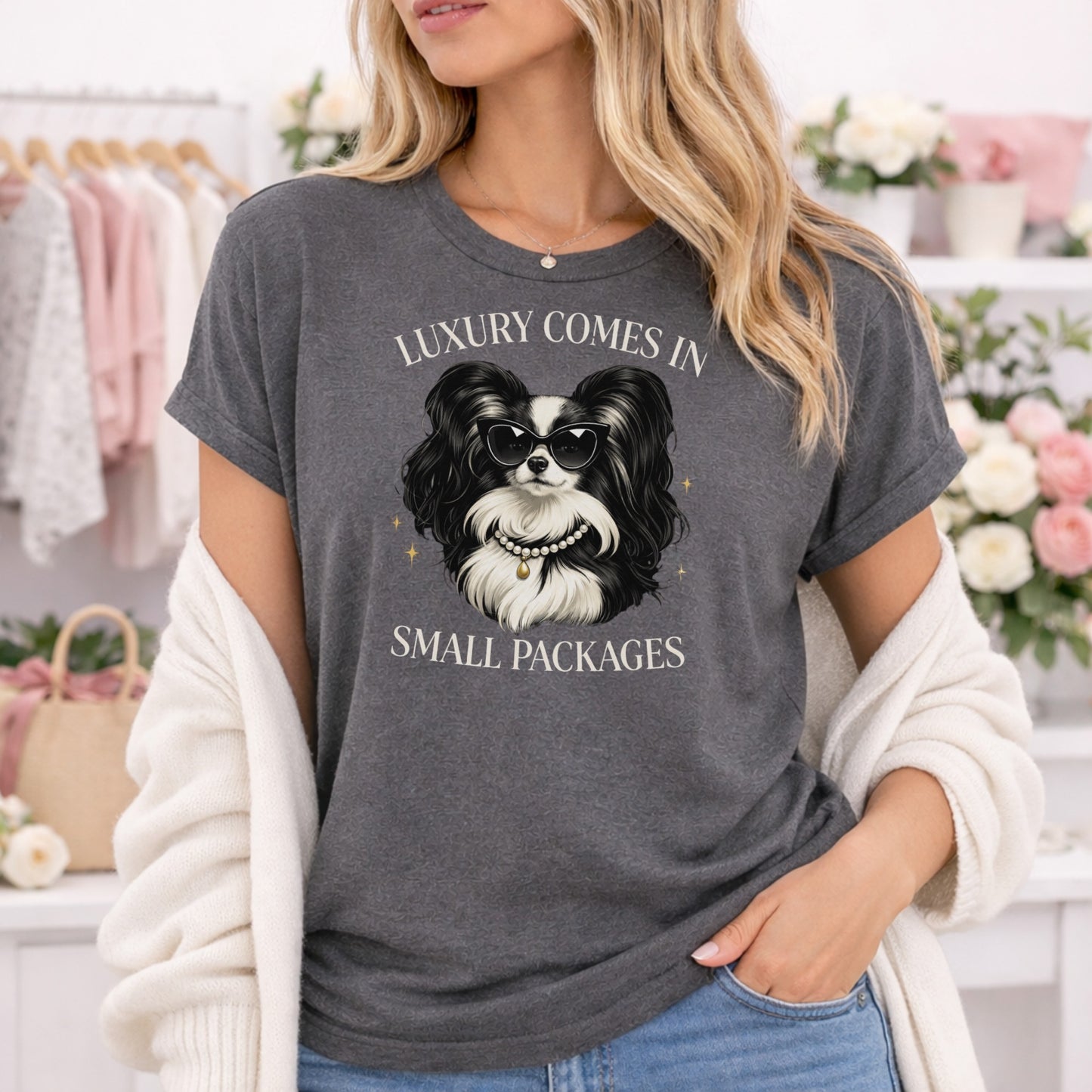 Luxury Comes in Small Packages Dog Lover's Shirt