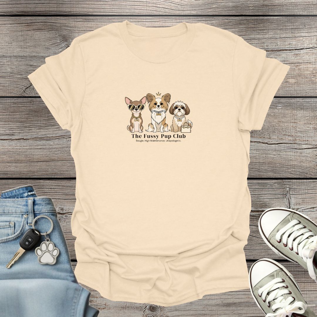 Fussy Pup Club T-Shirt