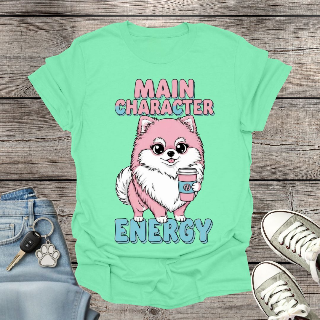 Pomeranian - Character Energy T-Shirt