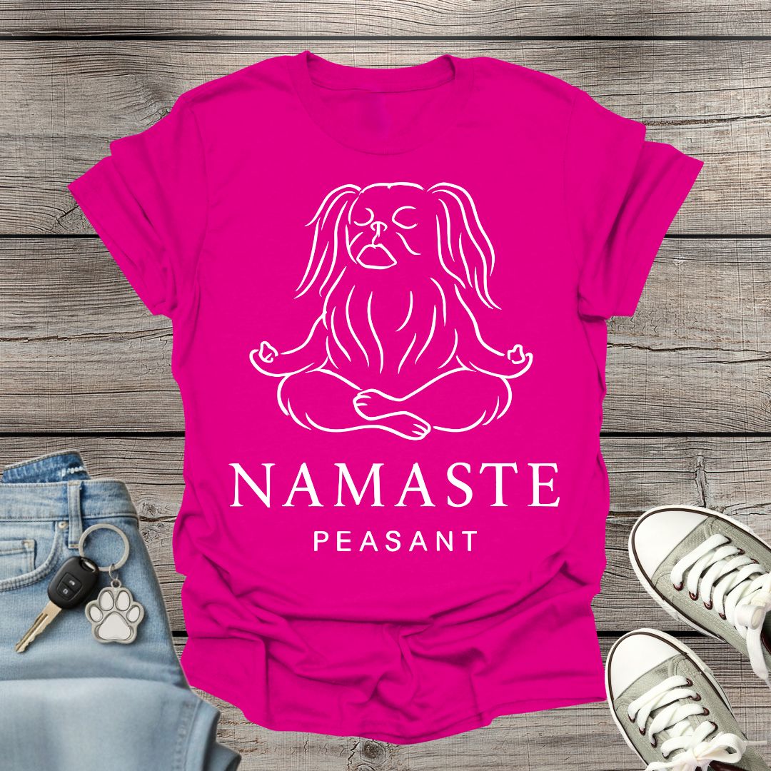 Japanese Chin Namaste T-Shirt