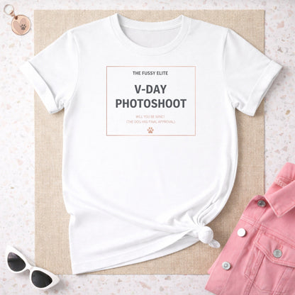 The Fussy Elite V-Day Photoshoot T-shirt