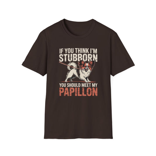 Stubborn Papillon T-Shirt