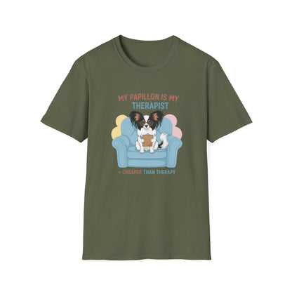 Papillon Is My Therapist T-Shirt