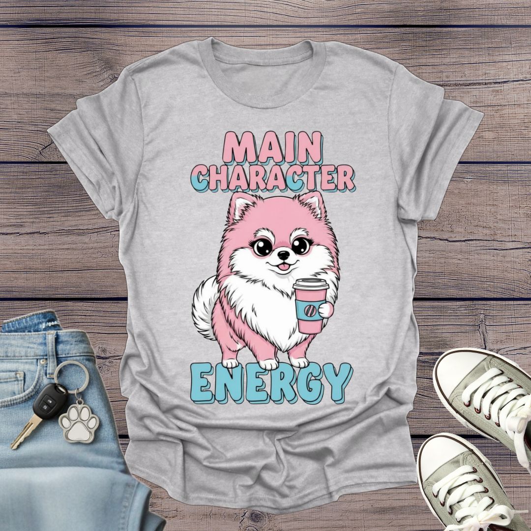 Pomeranian - Character Energy T-Shirt