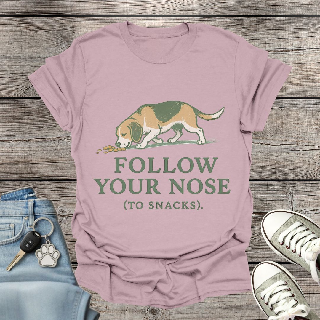 Beagle Follow Your Nose T-Shirt