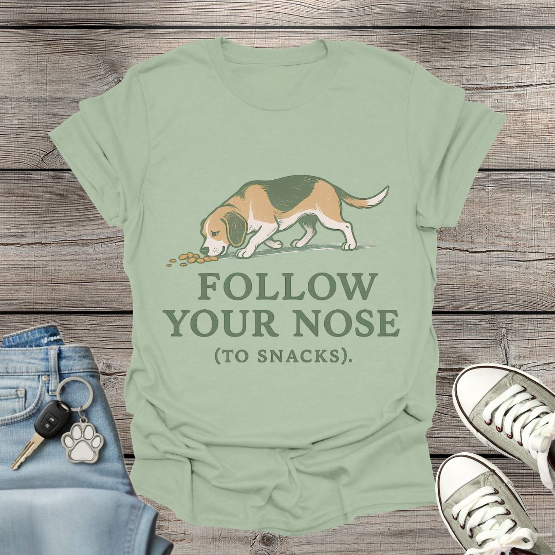 Beagle Follow Your Nose T-Shirt