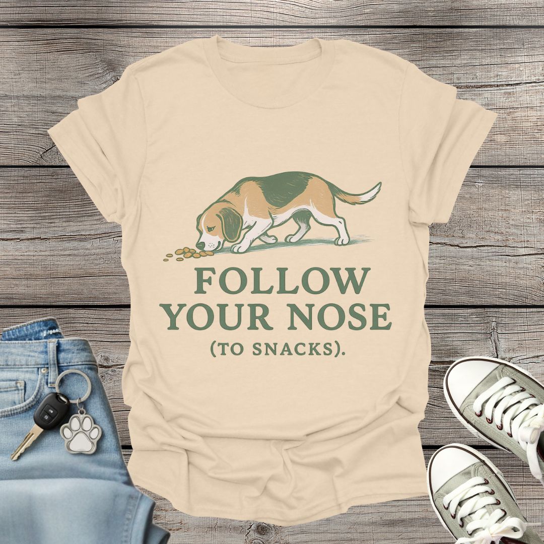 Beagle Follow Your Nose T-Shirt
