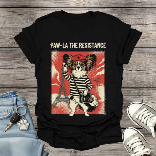Papillon Paw-La T-Shirt
