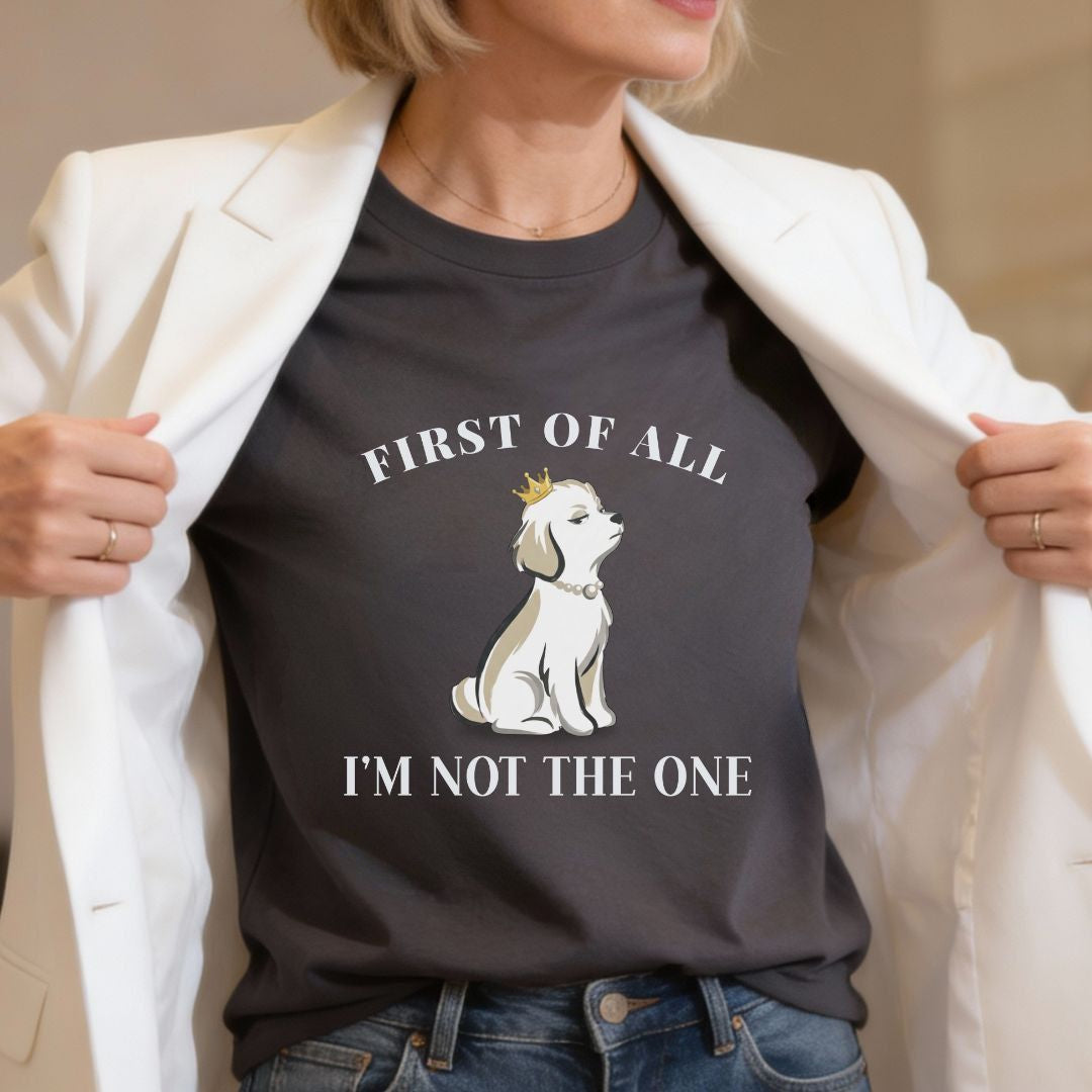 First of all — I’m Not the One — High Standards Energy T-SHIRT