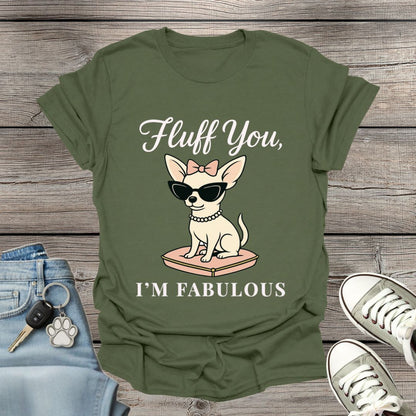 Poodle I'm Fabulous T-Shirt