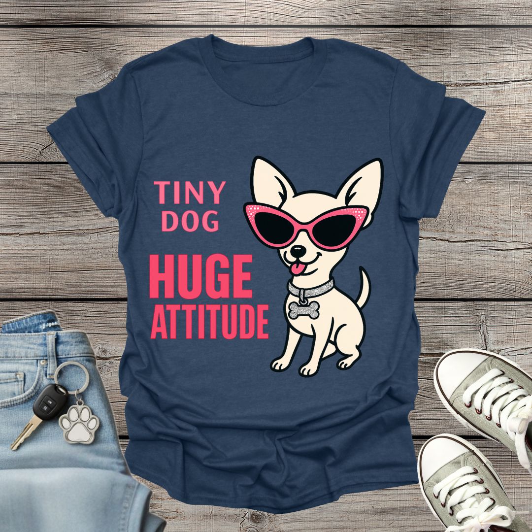 Chihuahua Huge Attitude T-Shirt