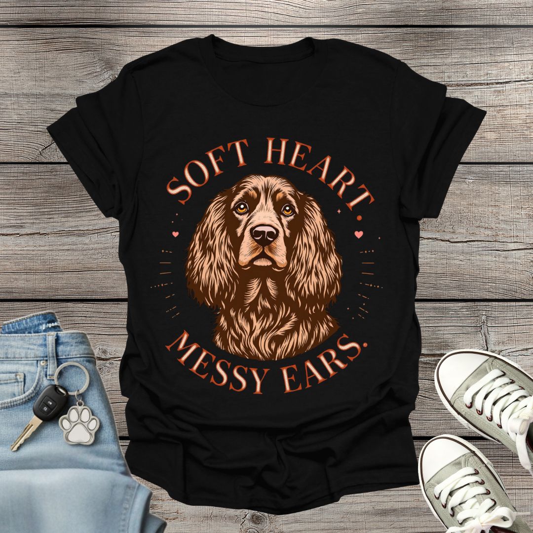 Cocker Spaniel Soft Heart T-Shirt