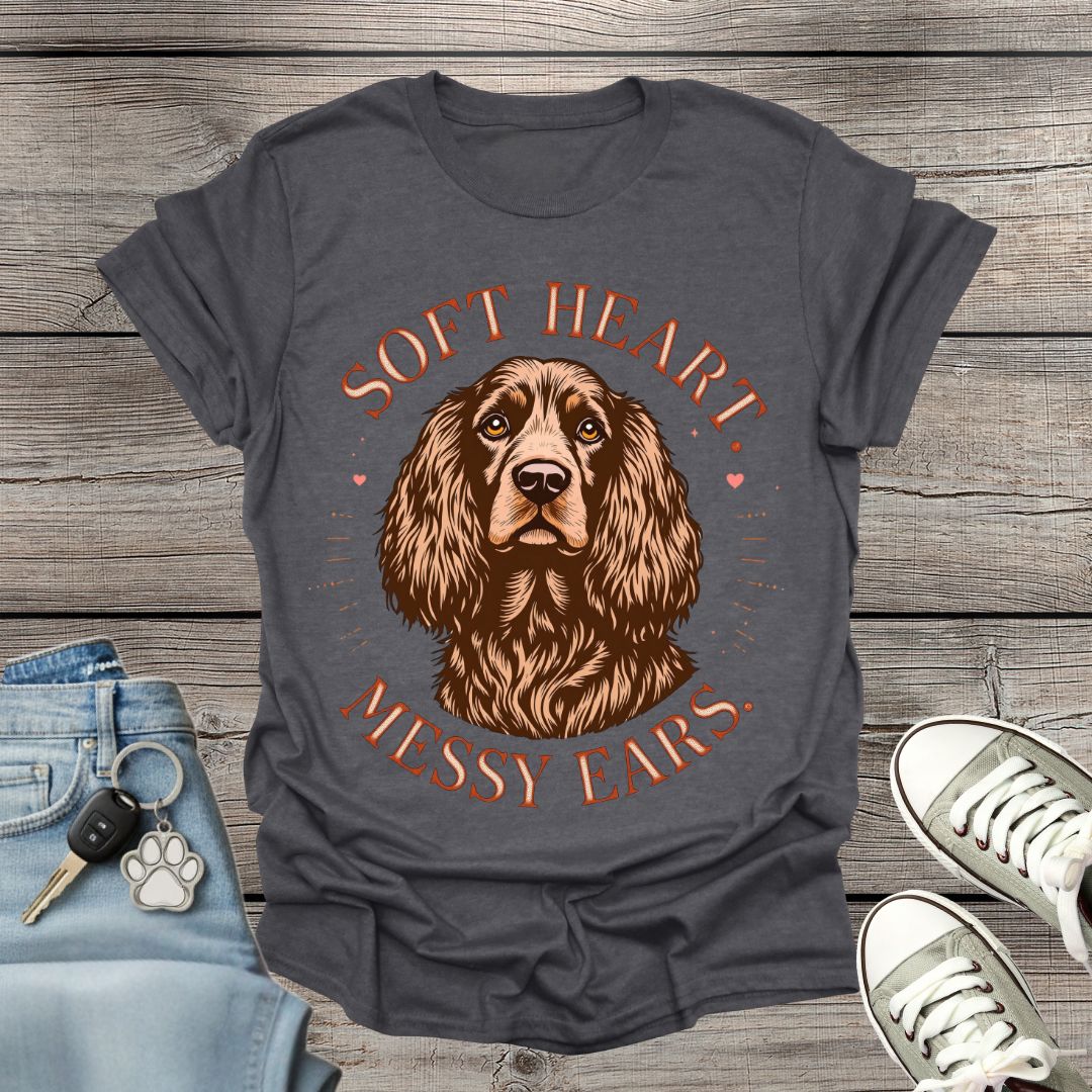 Cocker Spaniel Soft Heart T-Shirt