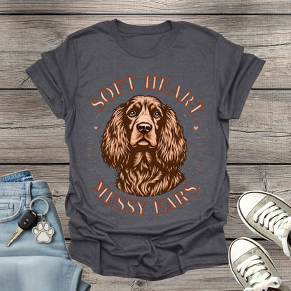 Cocker Spaniel Soft Heart T-Shirt