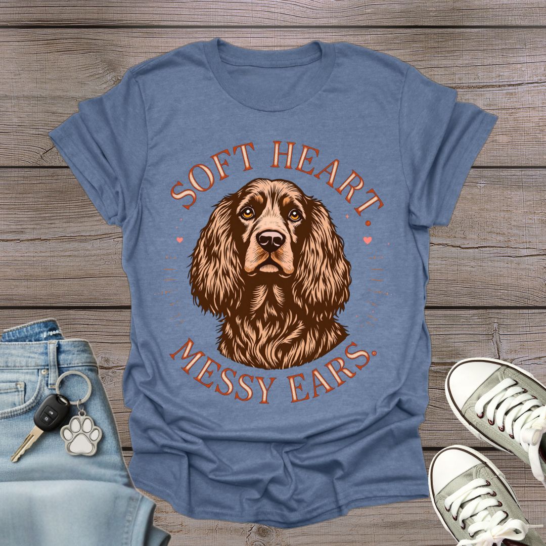 Cocker Spaniel Soft Heart T-Shirt