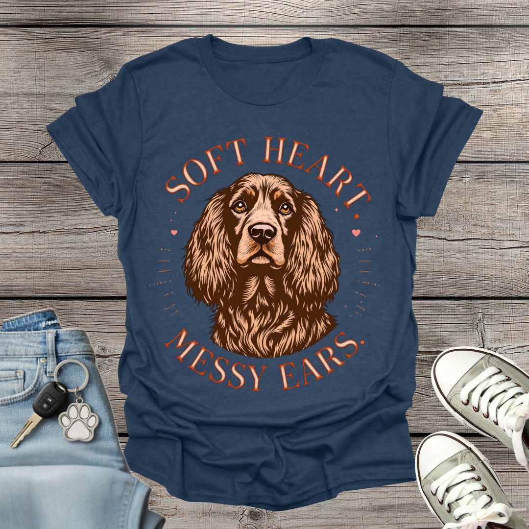 Cocker Spaniel Soft Heart T-Shirt