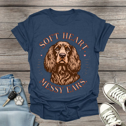 Cocker Spaniel Soft Heart T-Shirt
