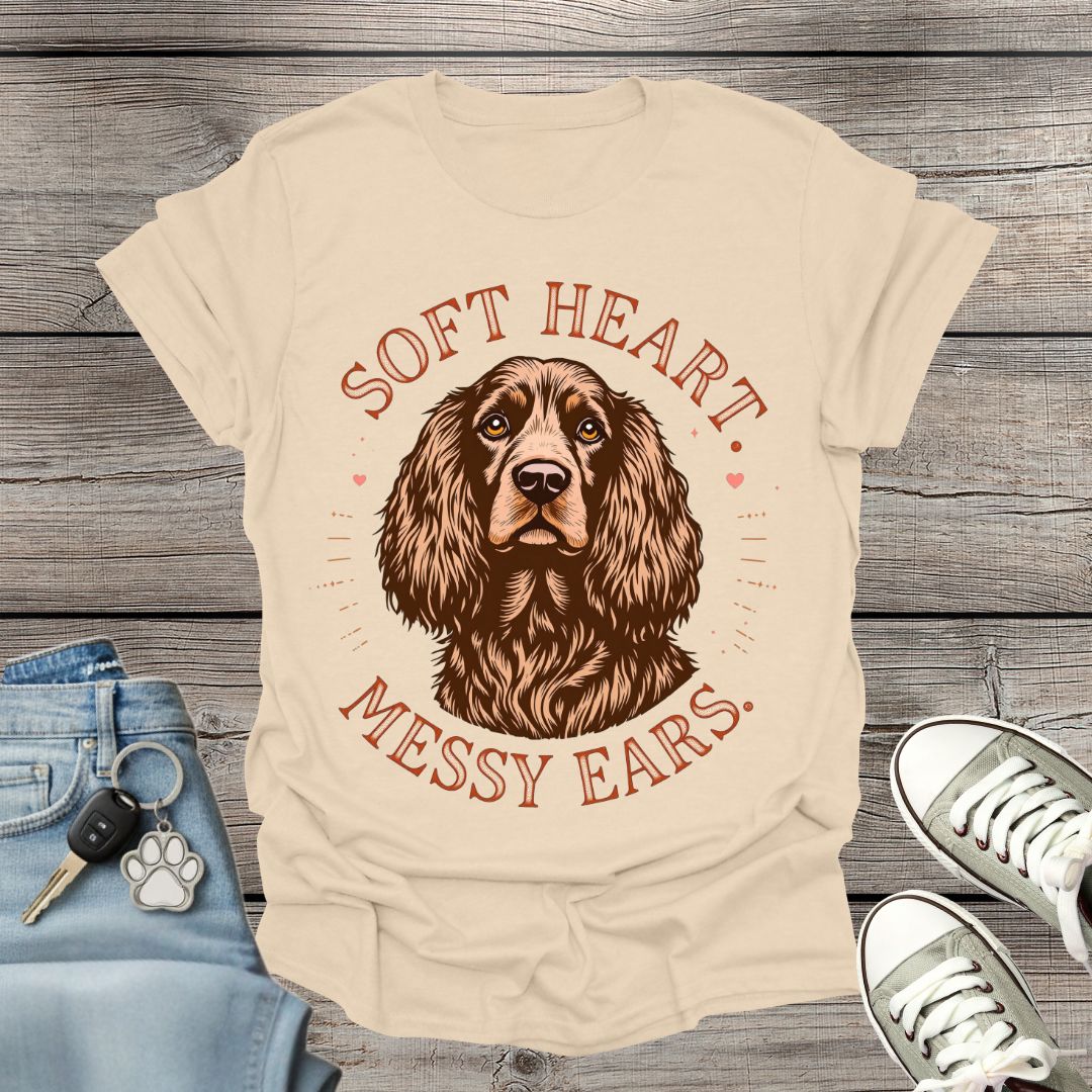 Cocker Spaniel Soft Heart T-Shirt