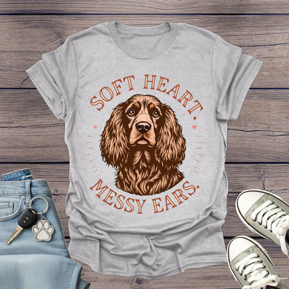 Cocker Spaniel Soft Heart T-Shirt