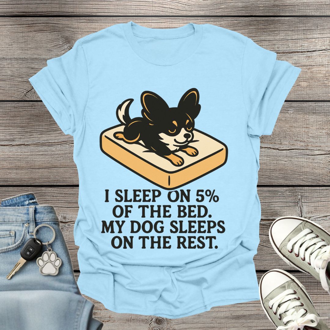Sleep 5% Bed T-Shirt