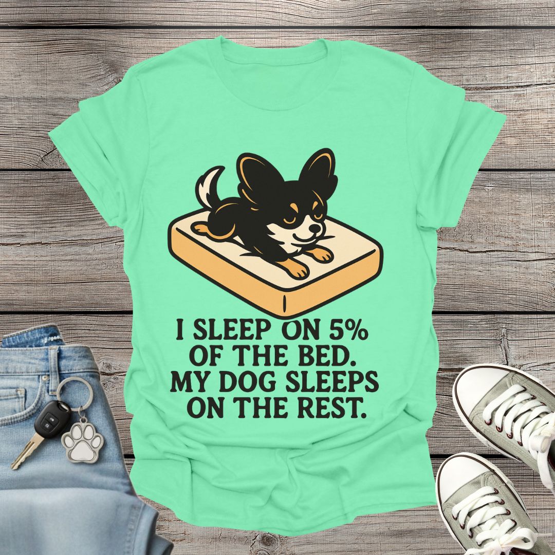 Sleep 5% Bed T-Shirt