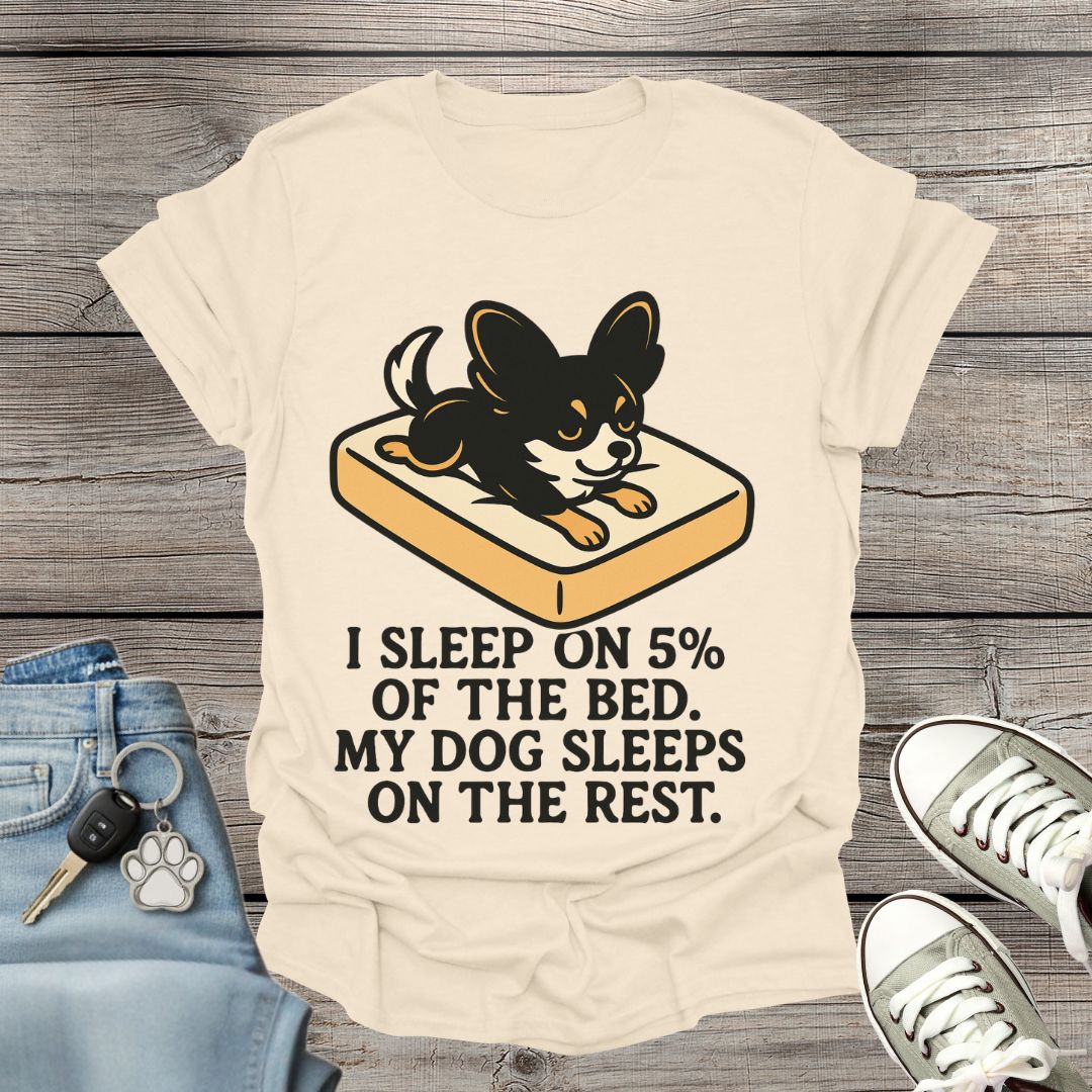 Sleep 5% Bed T-Shirt