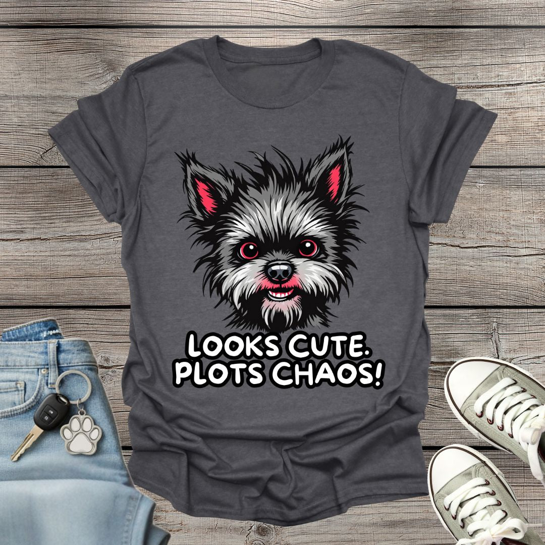 Affenpinscher Plots Chaos T-Shirt