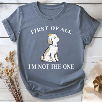 First of all — I’m Not the One — High Standards Energy T-SHIRT
