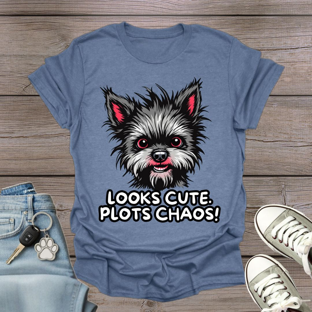 Affenpinscher Plots Chaos T-Shirt